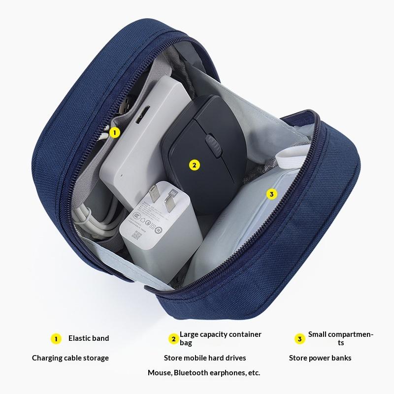 【F】Waterproof Portable Cable O - Travel Accessories Organizer Bag ulasan dan harga