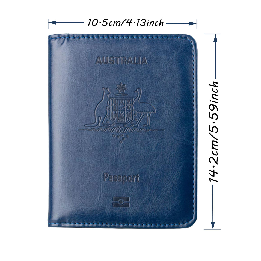 Customized Name Australia RFID - Travel Accessories Wallet ulasan dan harga