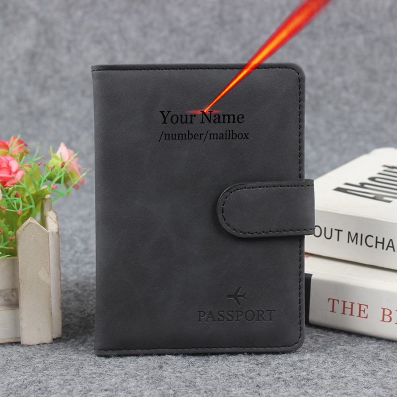 Magnetic Button Passport Cover - Travel Accessories Wallet ulasan dan harga