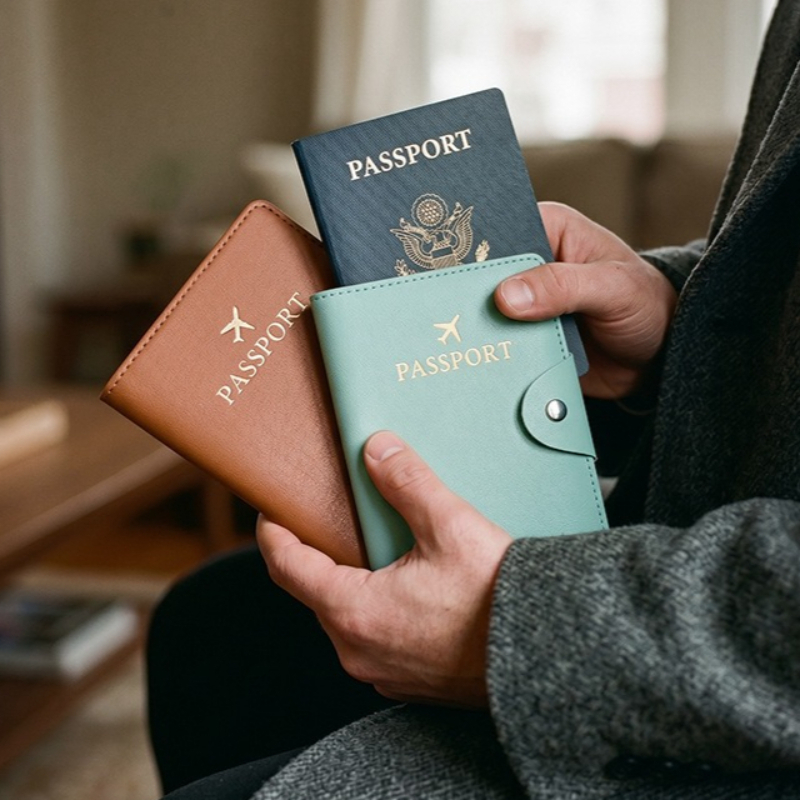 Fashion Business PU Leather Pa - Travel Accessories Wallet ulasan dan harga