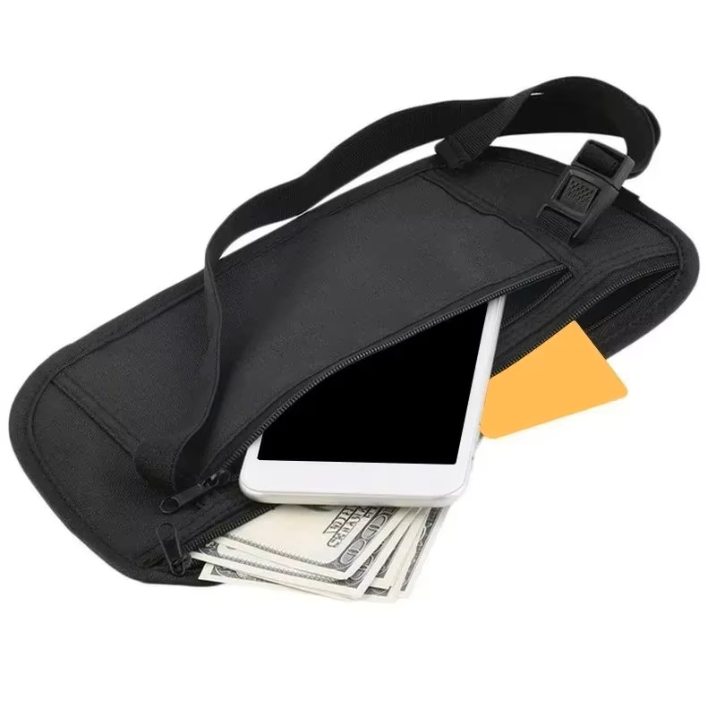 Invisible Travel Waist Bag Nyl - Travel Accessories Wallet ulasan dan harga