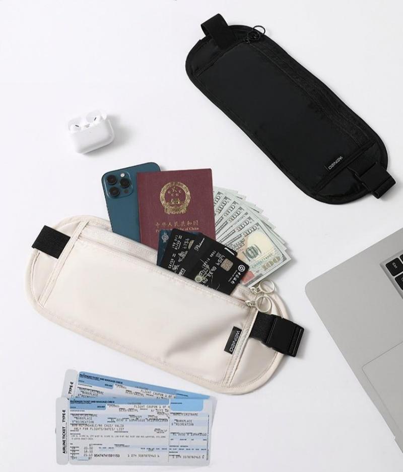 Invisible Travel Waist Bag Nyl - Travel Accessories Wallet ulasan dan harga