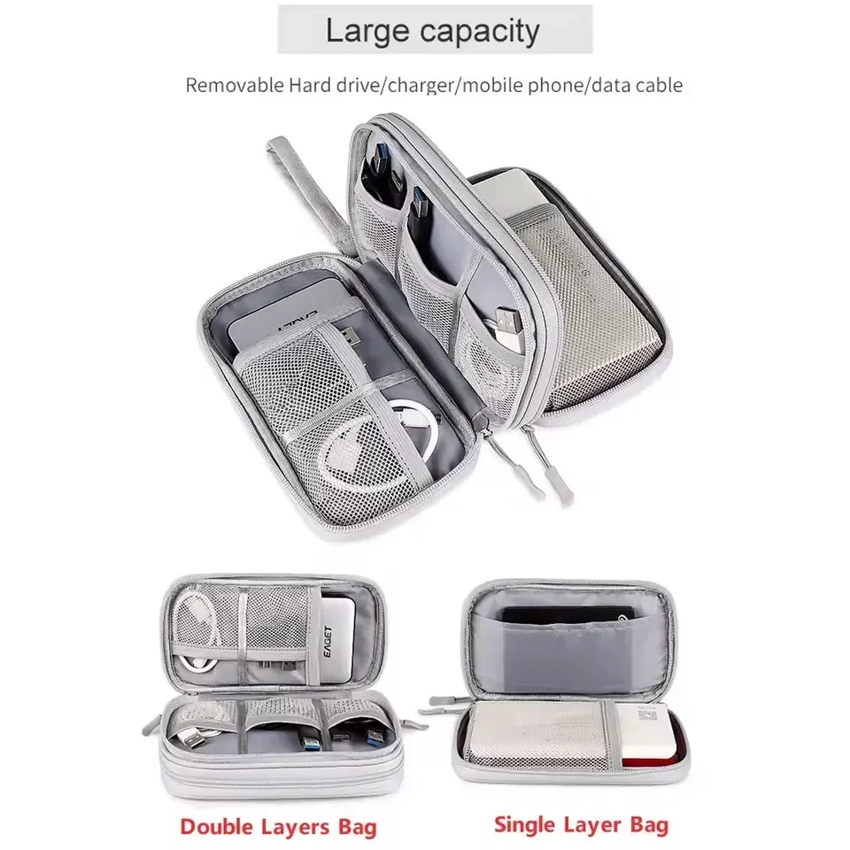Travel Cable Bag Portable Digi - Travel Accessories Organizer Bag ulasan dan harga
