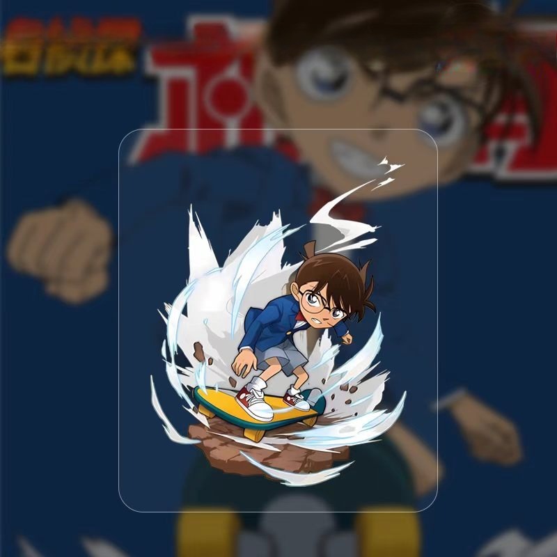 Detective Conan Cartoon Skateb - Luggage Cover Protector ulasan dan harga