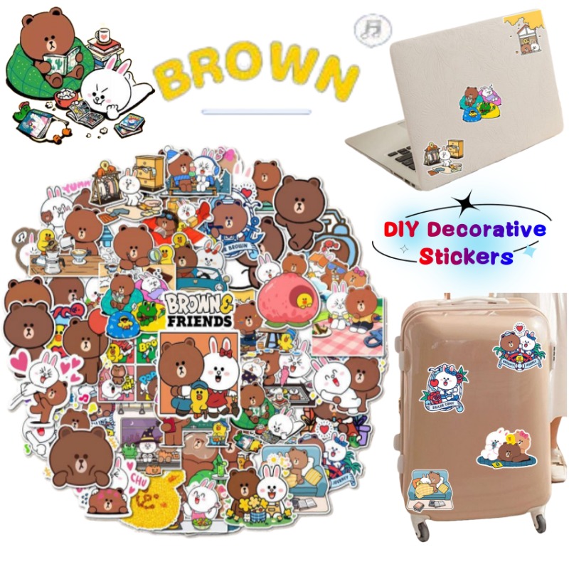 LINE FRIENDS Brown Cony Sally  - Luggage Cover Protector ulasan dan harga