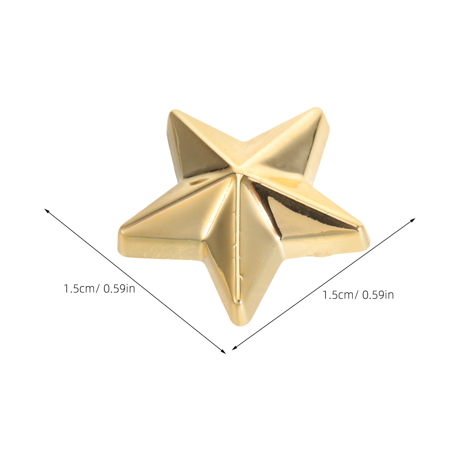 200Pcs Acrylic Star Shape Deco - Travel Accessories Ideas ulasan dan harga