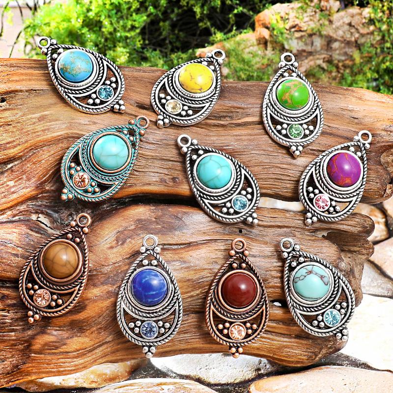 Ethnic Vintage Bohemian Stone  - Travel Accessories Jewelry ulasan dan harga