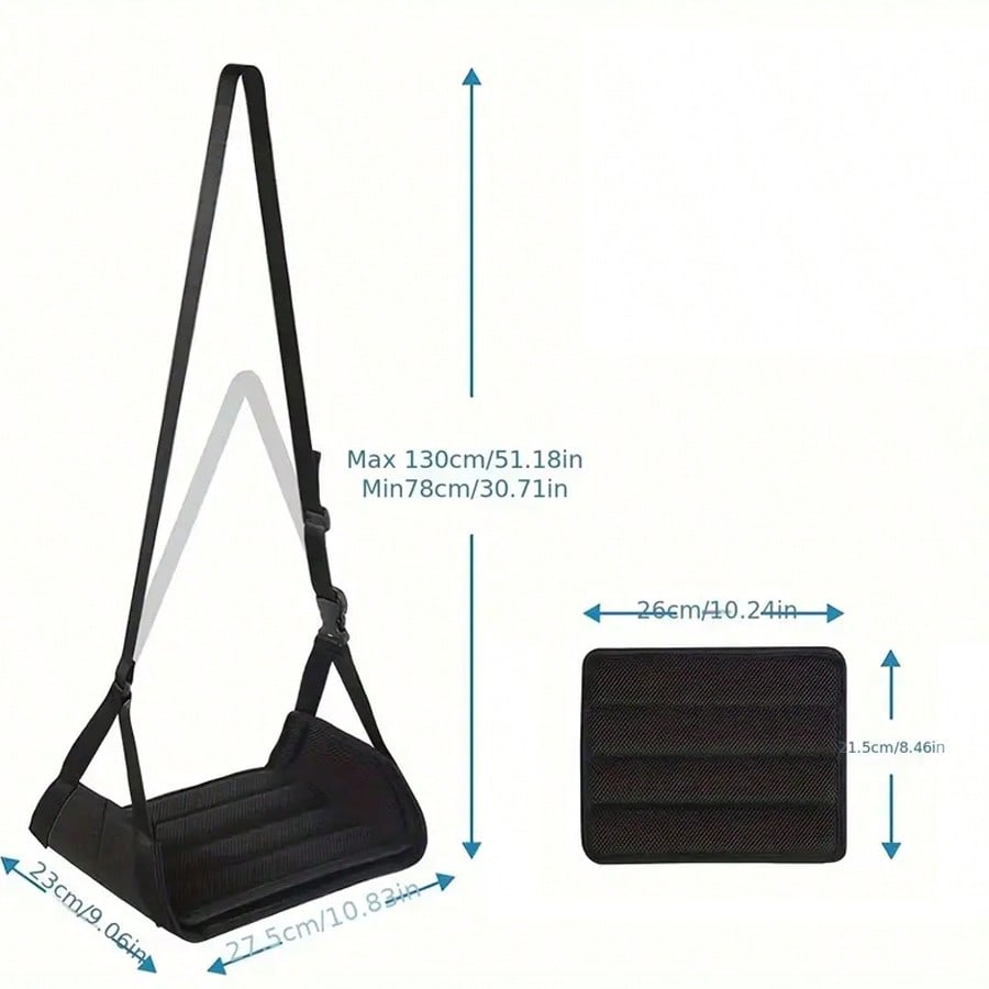 Airplane Foot Removable Suppor - Travel Accessories Long Flight ulasan dan harga